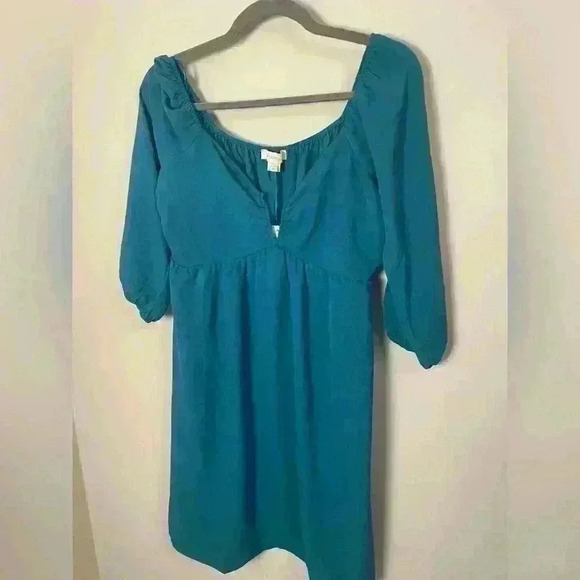 NWT Monteau Dress. Size M. Turquoise color. - Picture 1 of 4